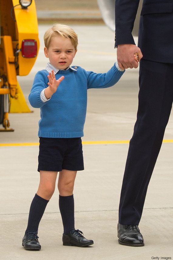 Baby George sempre in pantaloncini: è questione di etichetta - HuffPost  Italia