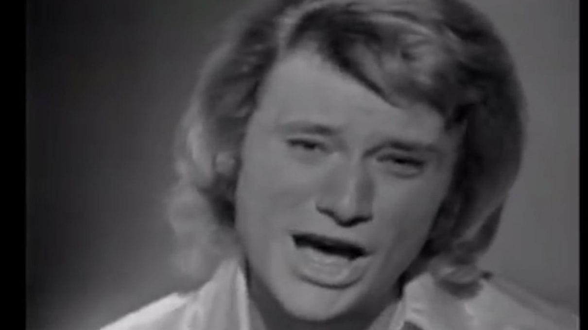 Michel sardou johnny hallyday immagini e fotografie stock ad alta