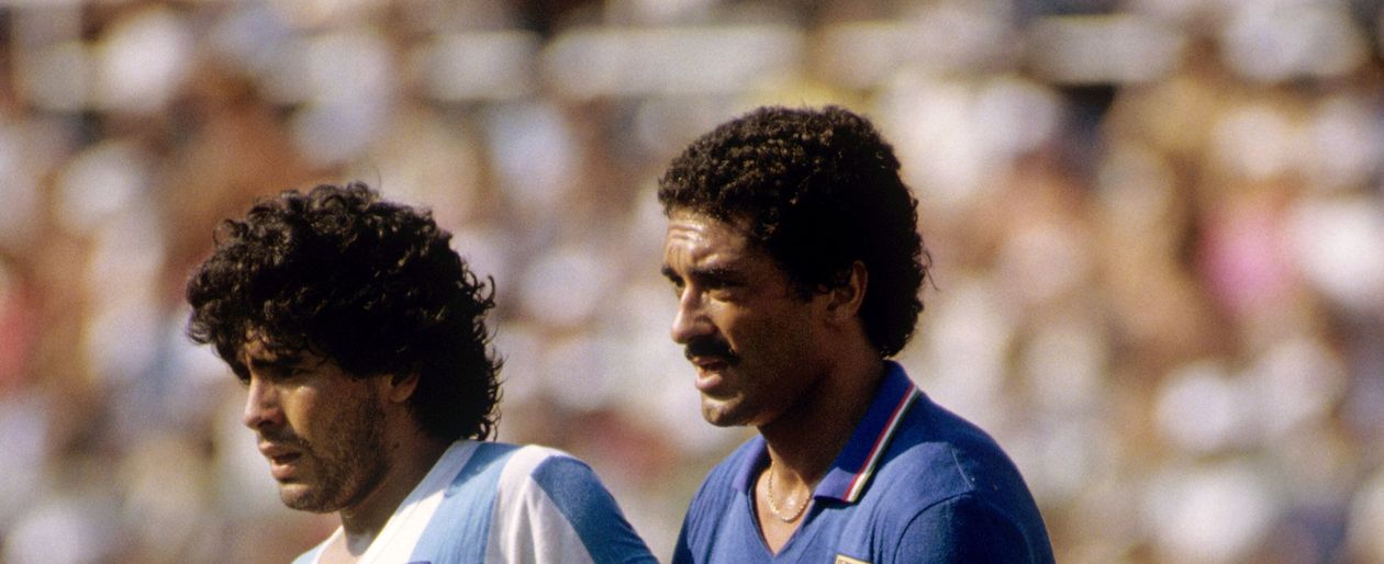 Diego Armando Maradona non accettò la sconfitta e non volle scambiare la  maglia\