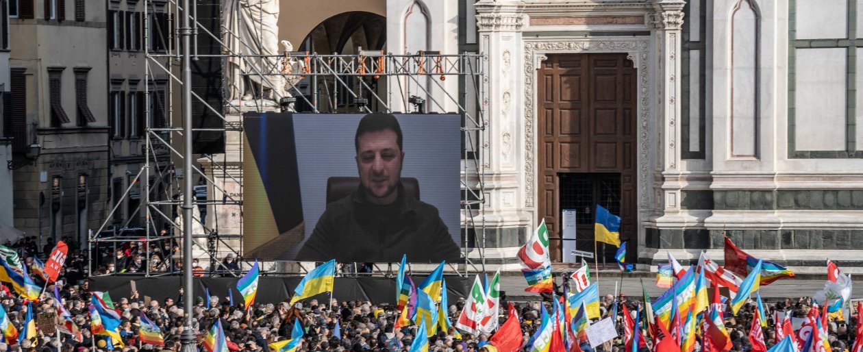 Miracolo A Firenze La Sinistra C Ed Compatta Contro Putin di F 