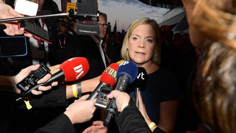 La Svezia va a destra La premier socialdemocratica Magdalena Andersson - Vimarsana News