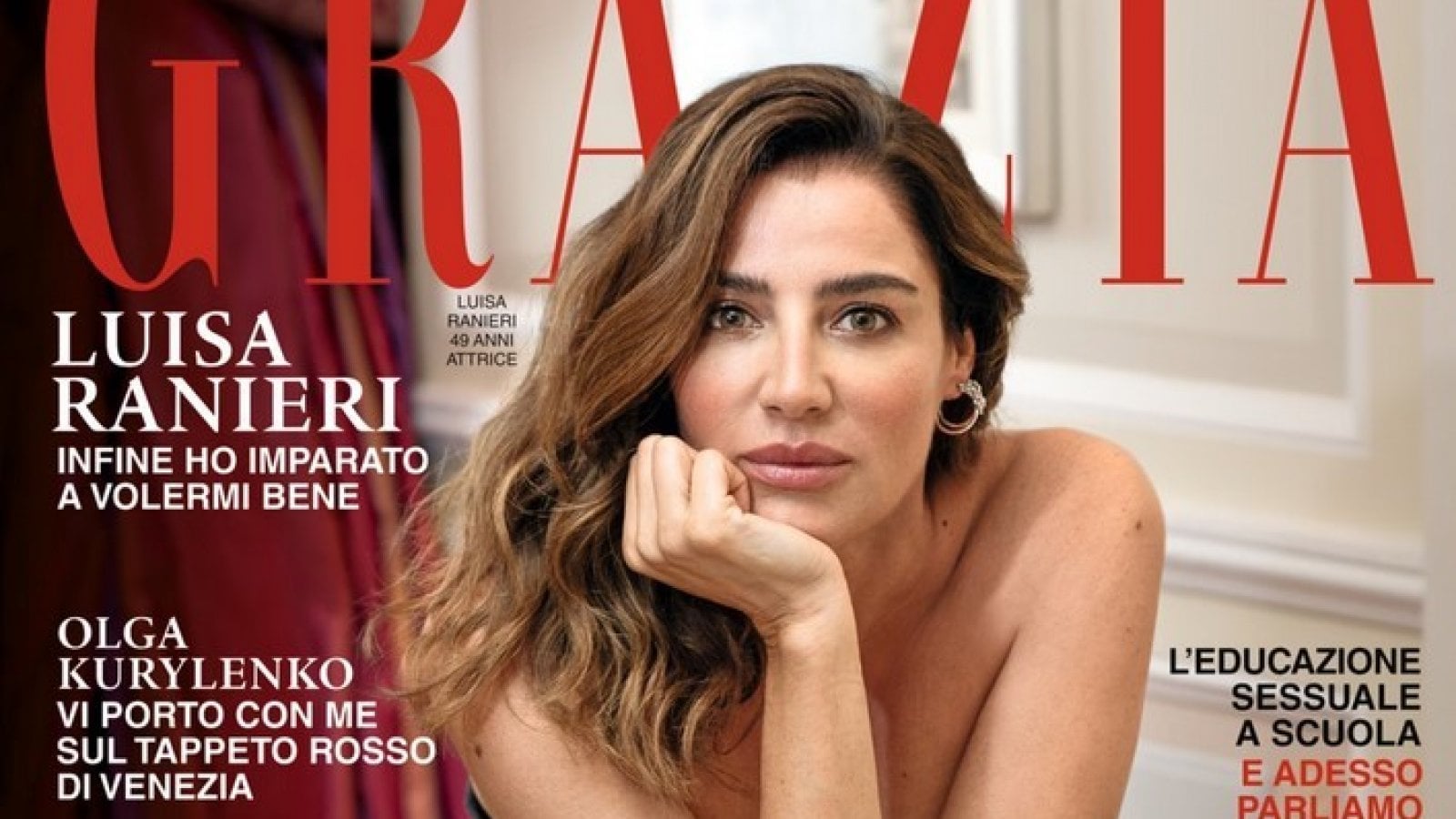 Luisa Ranieri: "Che imbarazzo girare nuda con Sorrentino. Mio marito mi