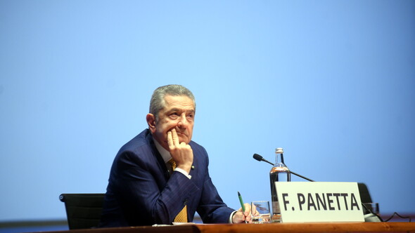 MELONI, SENTI PANETTA Italia (e Germania) saranno le pi&ugrave; colpite dalla guerra dei dazi