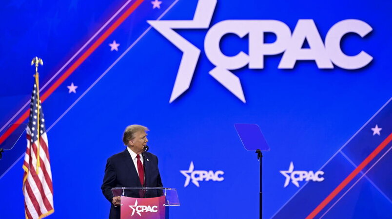Leghisti, meloniani, Farage, Milei e AbascalAlla corte del Cpac, la convention della destra che celebra Trump
