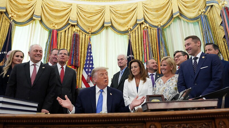 Trump stanzia 70 miliardi di dollari per la sicurezza delle frontiere