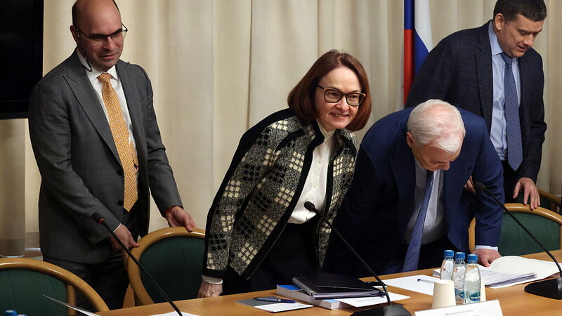 La banchiera russa Nabiullina torna in pubblico