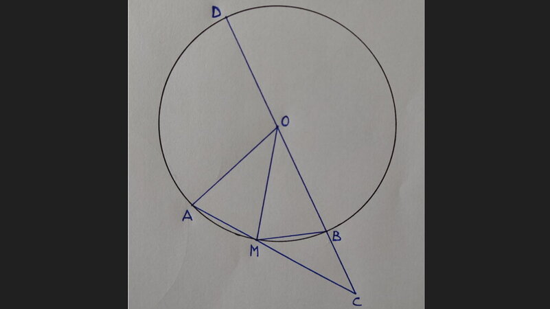 Cerchio e triangolo: la soluzione