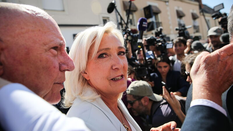 SONDAGGIOMarine Le Pen cresce, &egrave; nettamente in testa per le presidenziali