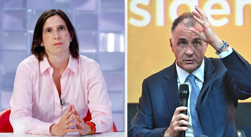 Incontro al Nazareno tra Elly Schlein e Emiliano Brancaccio