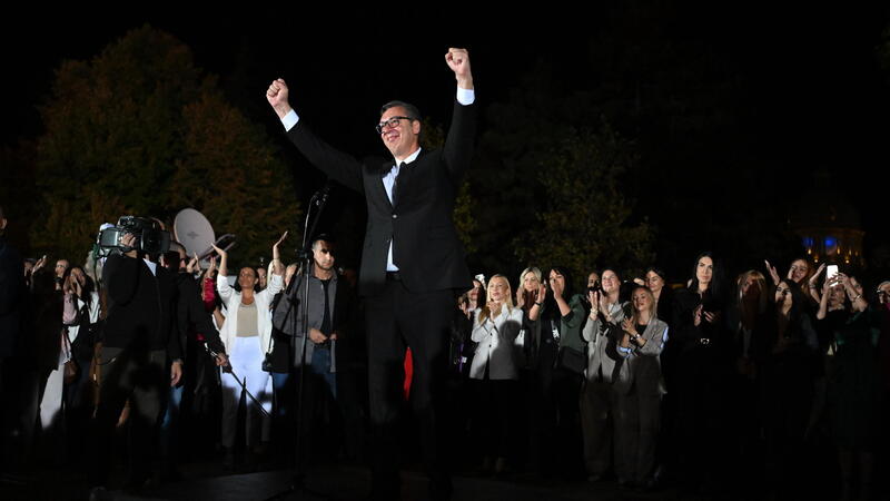 Dimissioni del presidente serbo Aleksandar Vucic