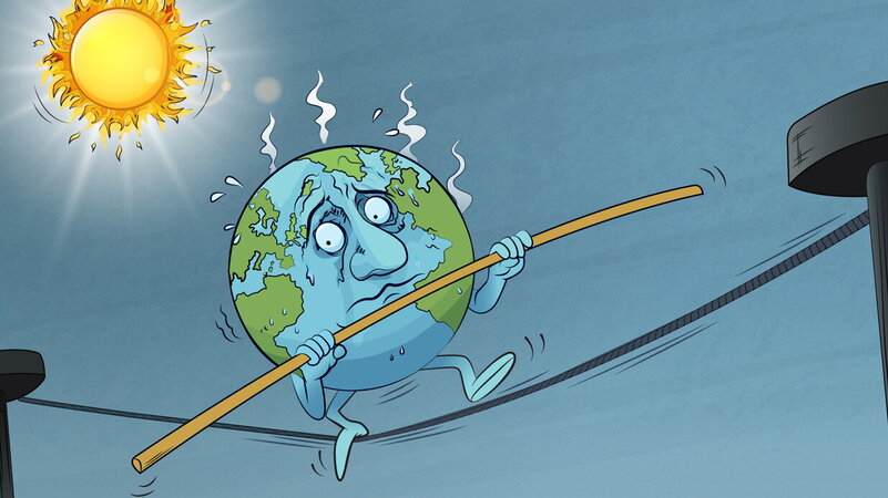 Rapporto ONU sul clima e aumento delle temperature