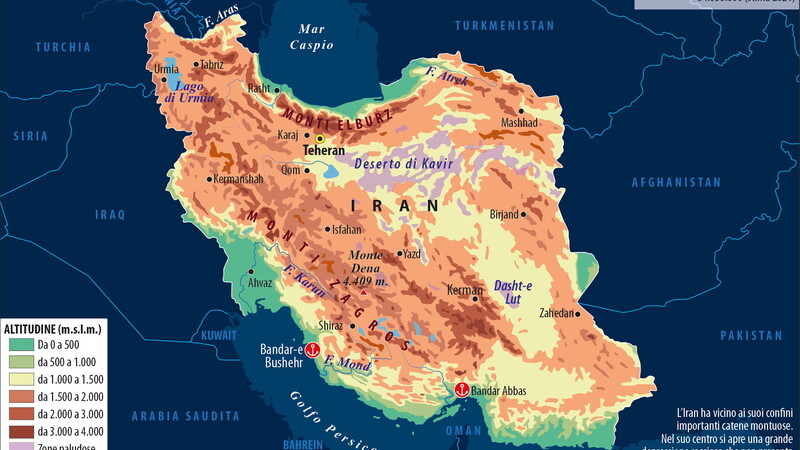 Il vespaio iraniano e l'impossibilit&agrave; geografica di una guerra lampo