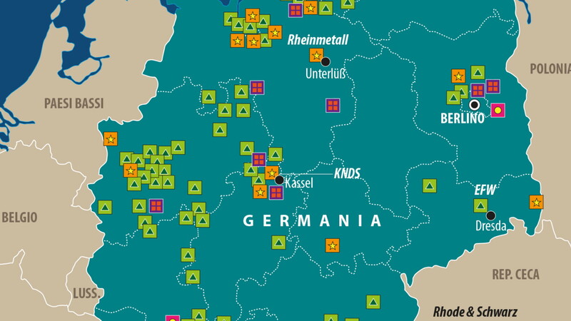Dove la Germania fa le armi