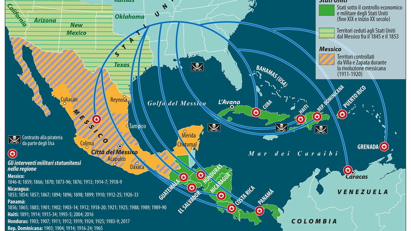 L&rsquo;AMERICA NON DOMINA IL MEDITERRANEO AMERICANO