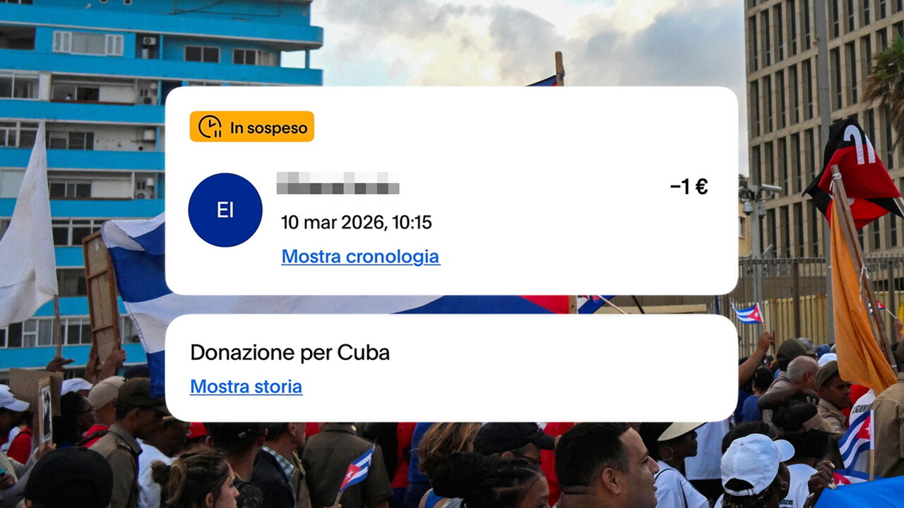 PayPal blocca i pagamenti con la parola “Cuba” nella causale