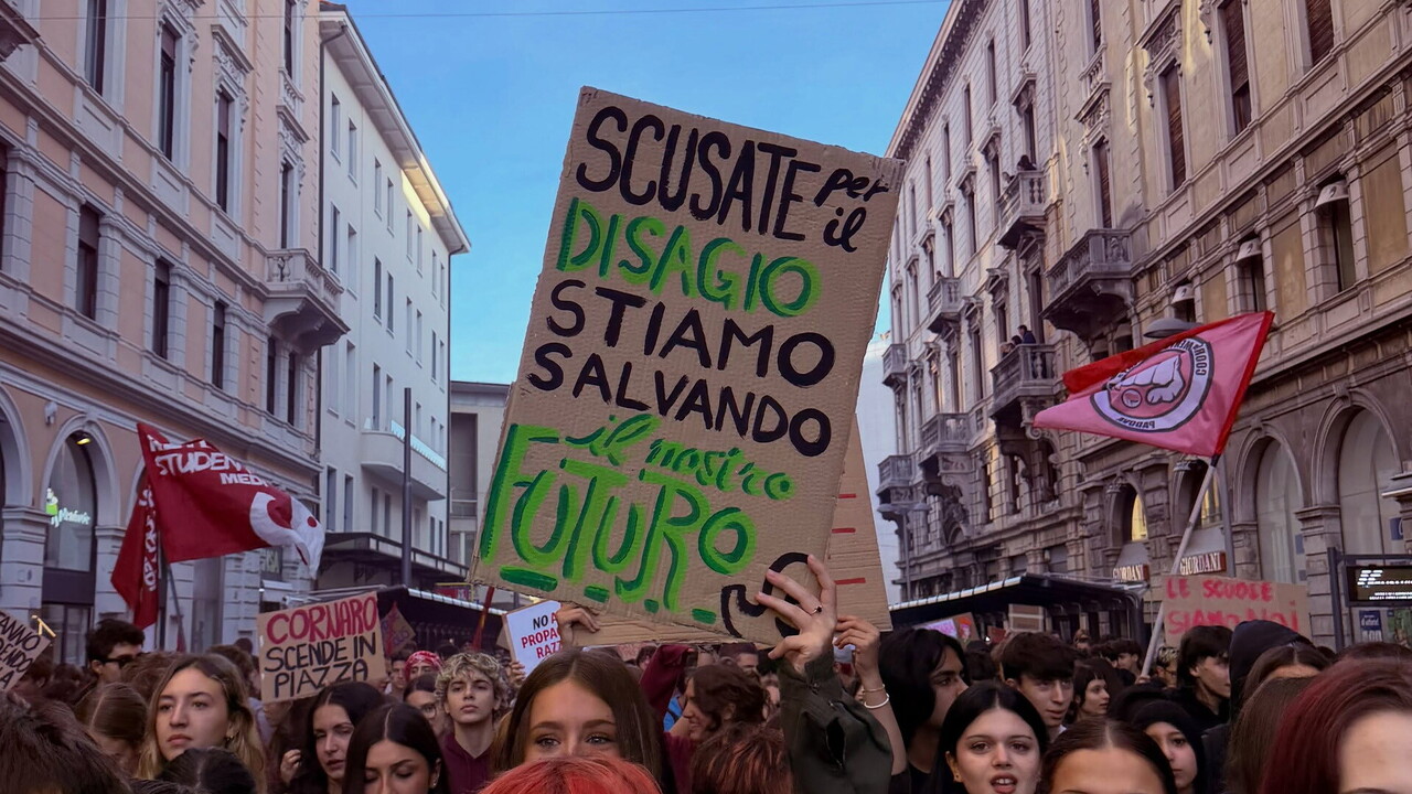 Per cosa protestano gli studenti italiani?