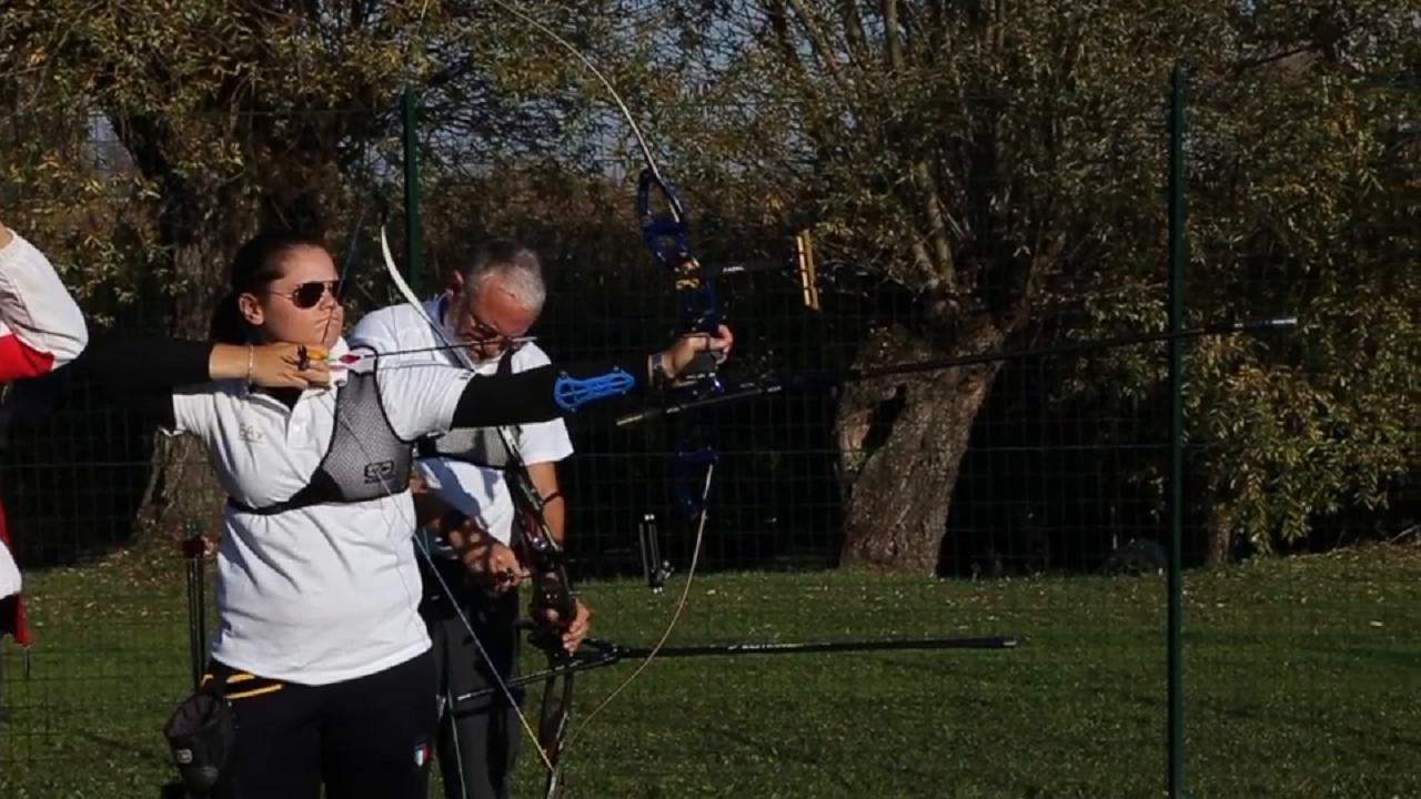 La Campionessa Lucilla Boari Inaugura Il Campo Di Tiro Con L arco A 