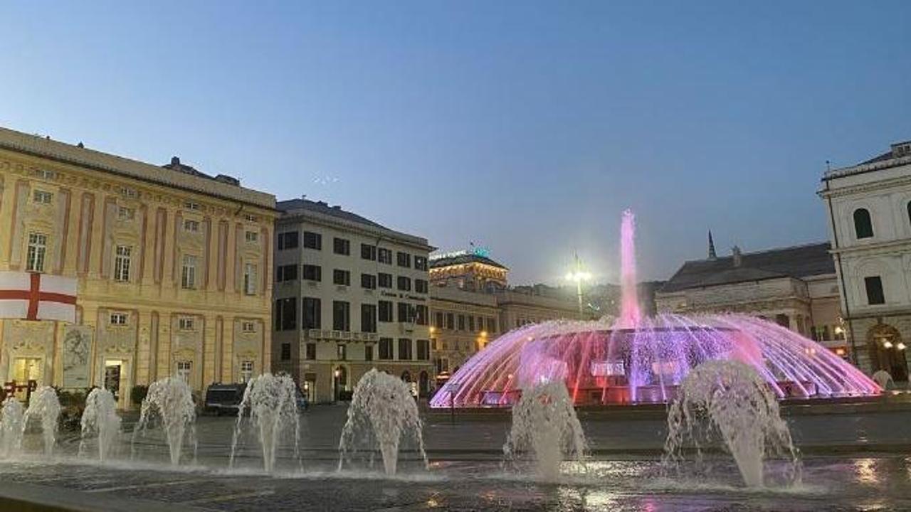 Bandiera Di San Giorgio Inghilterra 2,44 X 1,52 Metri - 100% Poliestere Con Occhielli