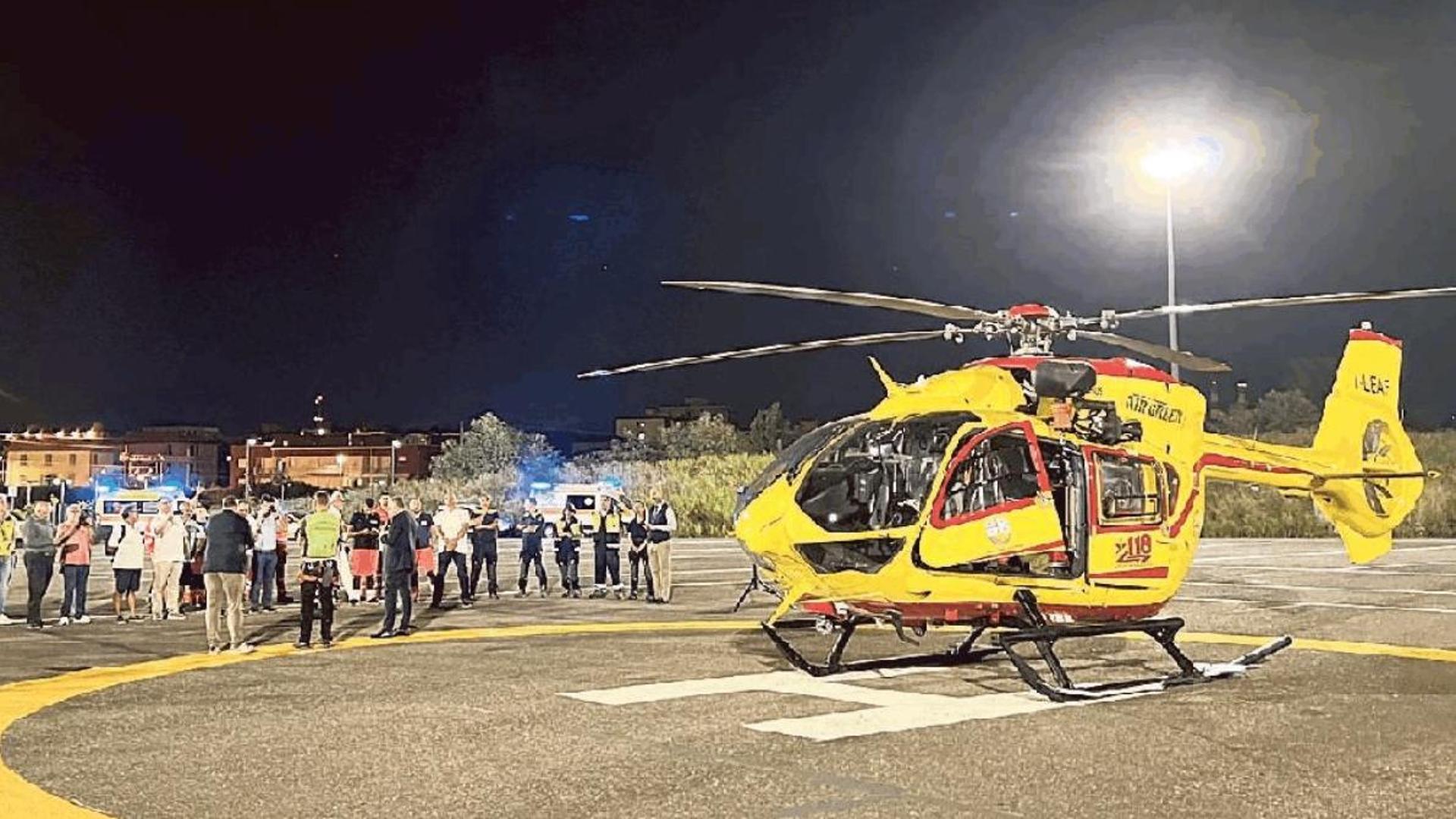 La Spezia Elisoccorso Anche Di Notte Ieri Il Primo Atterraggio Cos 
