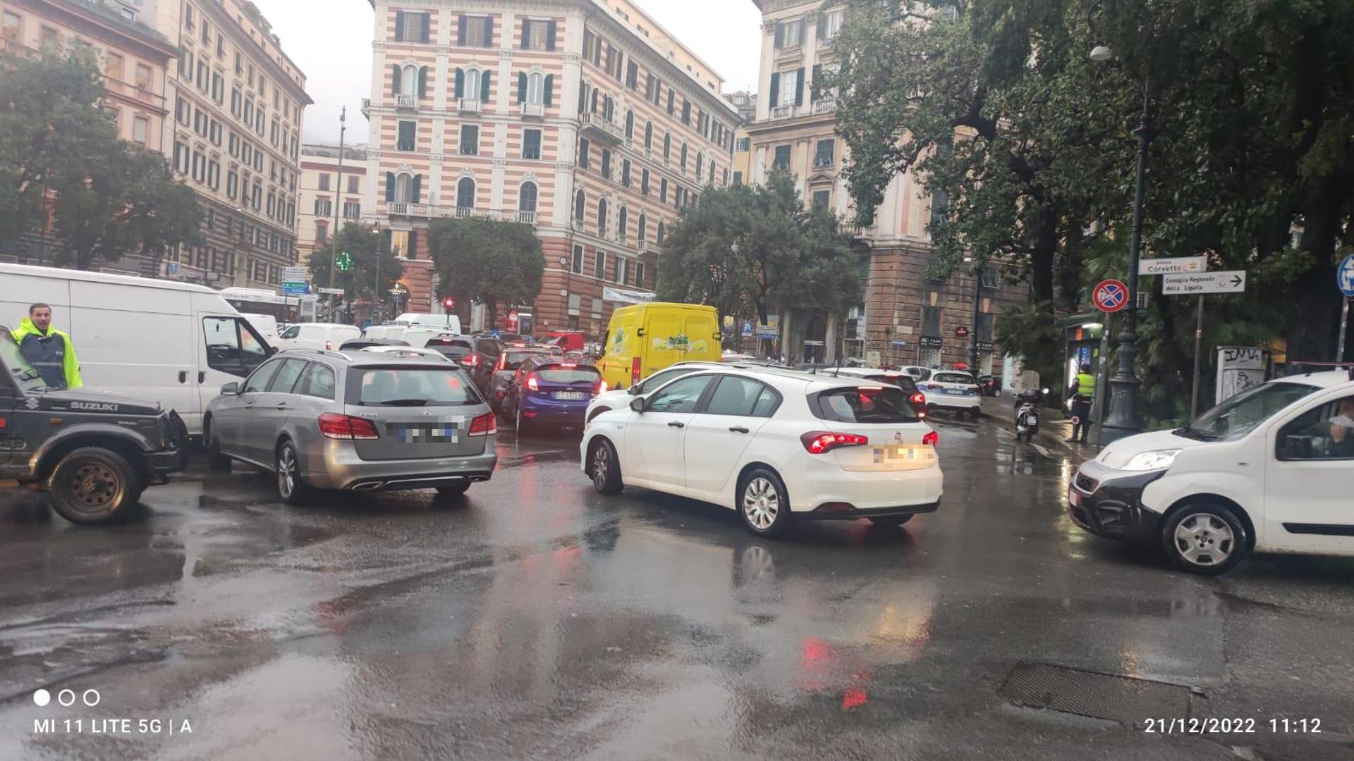 traffico in tempo reale genova