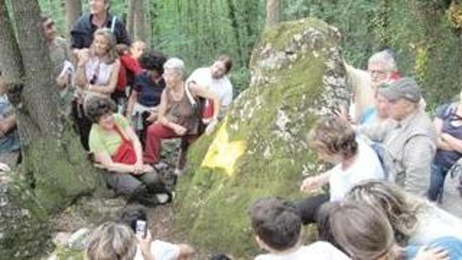 menhir di monte caprione - farfalla di luce