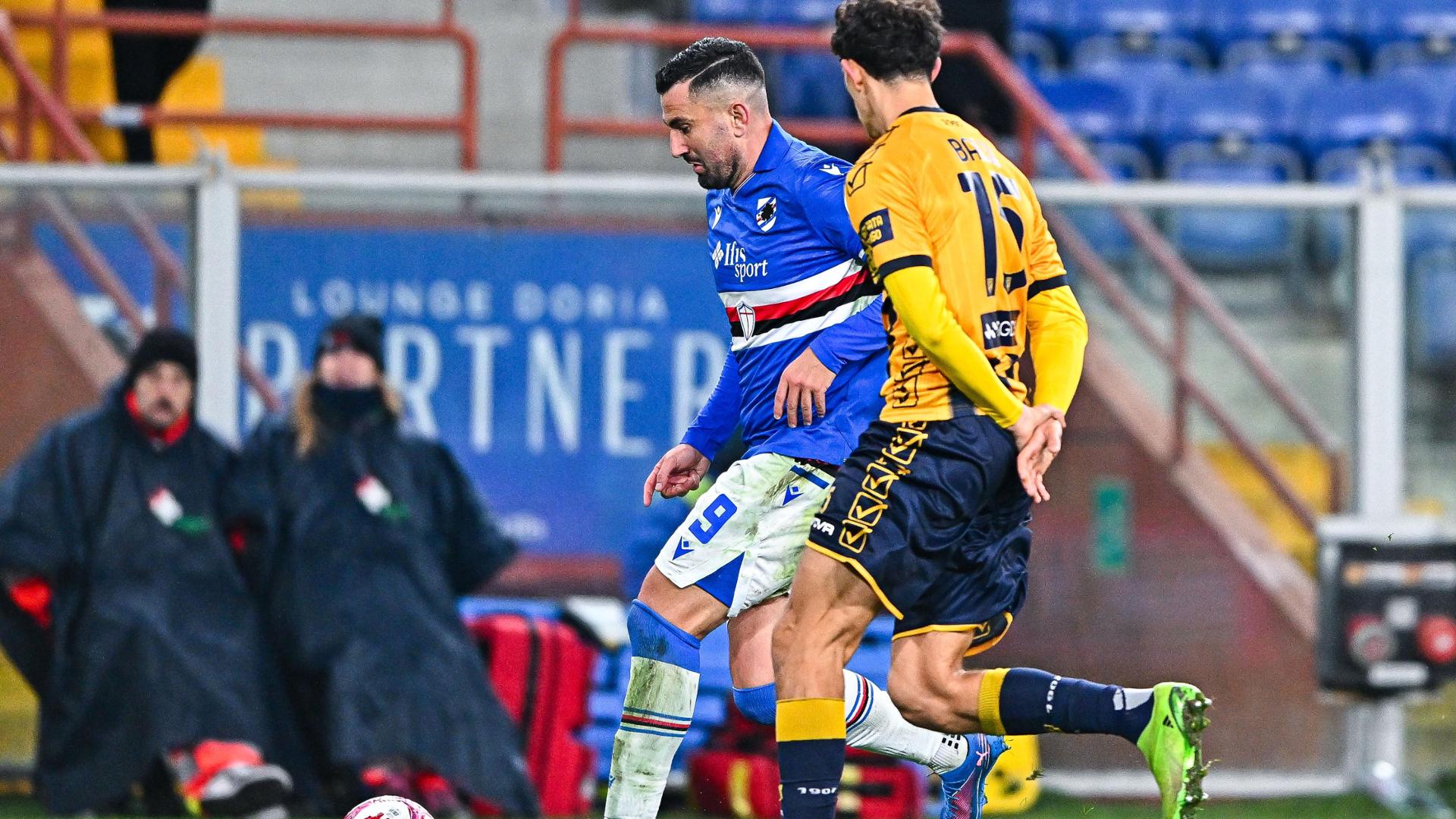 partite di juve stabia - sampdoria