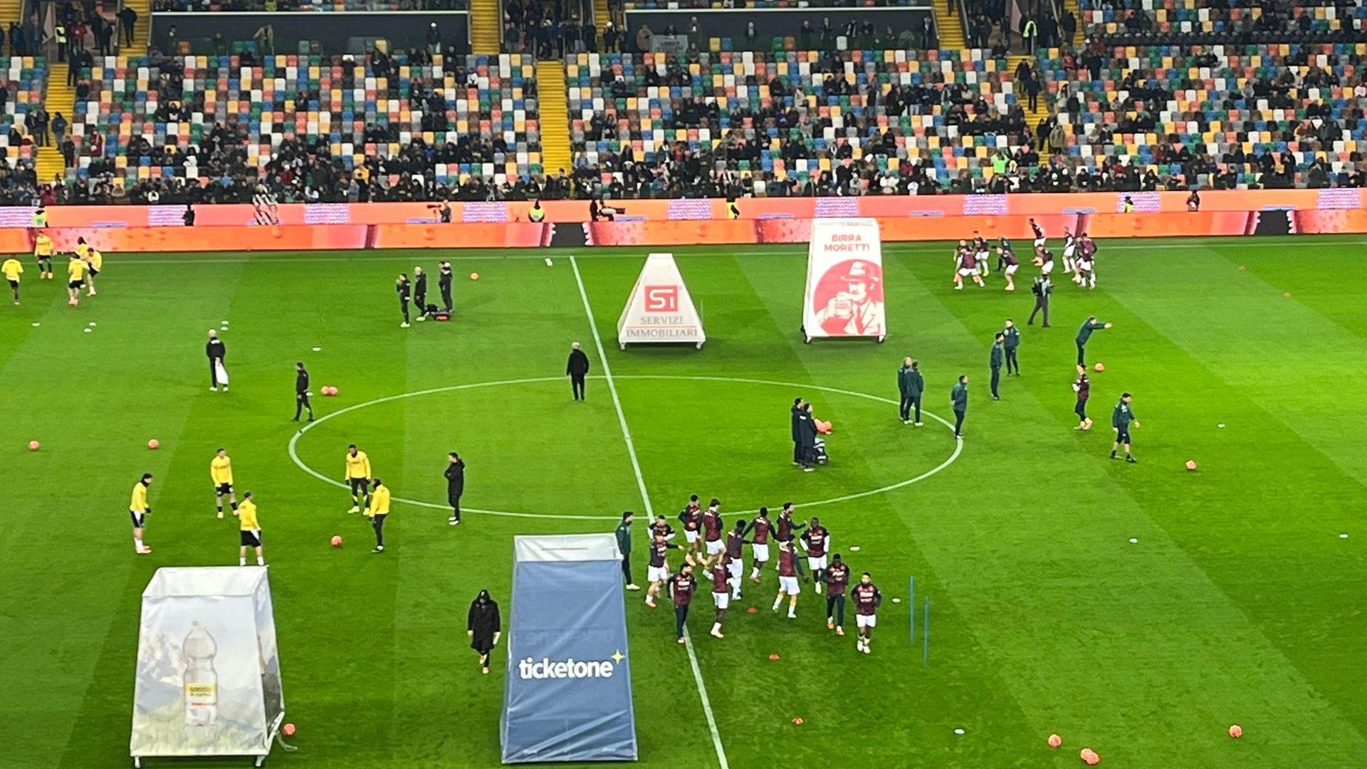 Image for Genoa, a Udine in campo Otoa e Masini, out Ostigard e Frendrup
