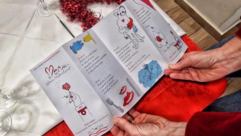 “Sussurri, euforia e capricci. Questo il menu dell’amore”