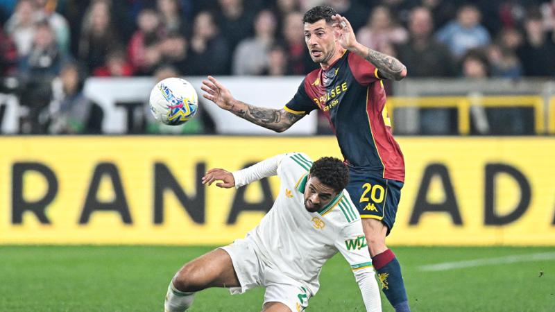 Genoa, Sabelli-Martin: sfida per un posto sulla fascia