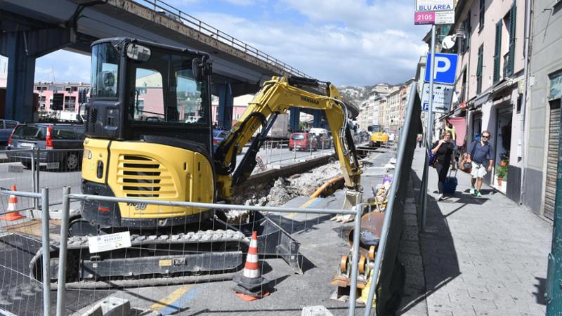 Scavi stradali a Genova: via ai controlli di Comune, Municipi e Aster