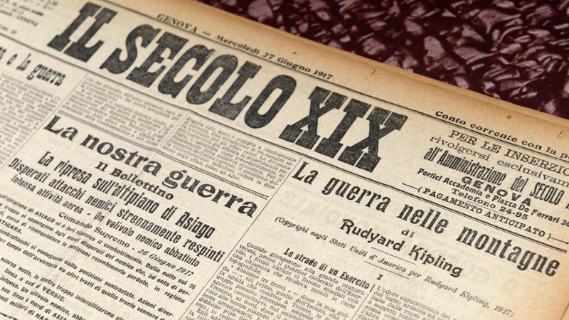 Giuliano Romalli: “Ministero e Fondazione Il Secolo XIX alleati per salvare 140 anni di storia”