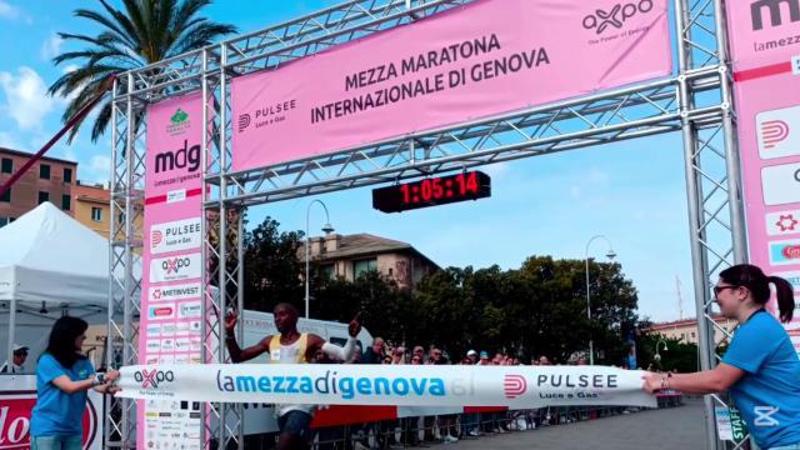 Migliaia alla Mezza di Genova, vittoria a Wahome Peter Murithi