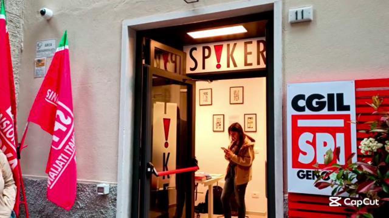 In centro storico a Genova nasce "Spiker", spazio socio sindacale promosso da Spi Cgil