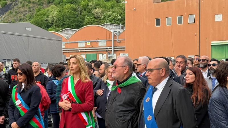 Celebrazioni del 25 Aprile in Ansaldo, la sindaca Salis: “Ricordiamo il sacrificio di tanti operai”