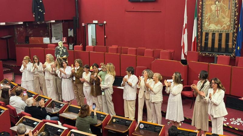 “Fuente della libertà” porta in Comune le donne della Resistenza ligure, interpretate dalle consigliere. E il pubblico canta Bella Ciao