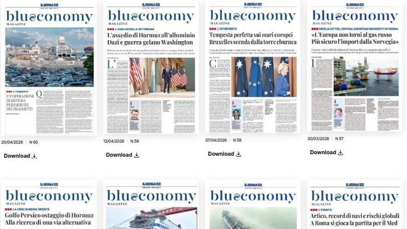 Blue Economy Magazine: a disposizione dei lettori i primi 60 numeri
