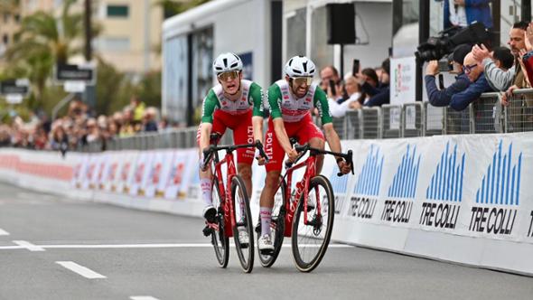 Giro dell’Appennino, a Genova vince Ludovico Crescioli