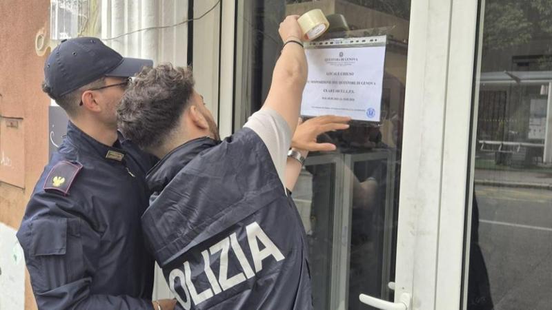 Panificio base di spaccio a Borgoratti, negozio chiuso per 15 giorni. Il provvedimento della questora