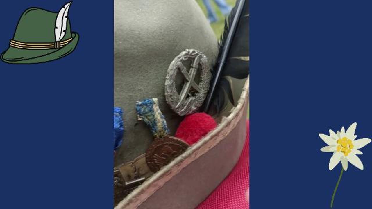 Alpini: col cappello di suo padre all'Adunata, "Pluridecorato, fece anche la campagna in Russia"