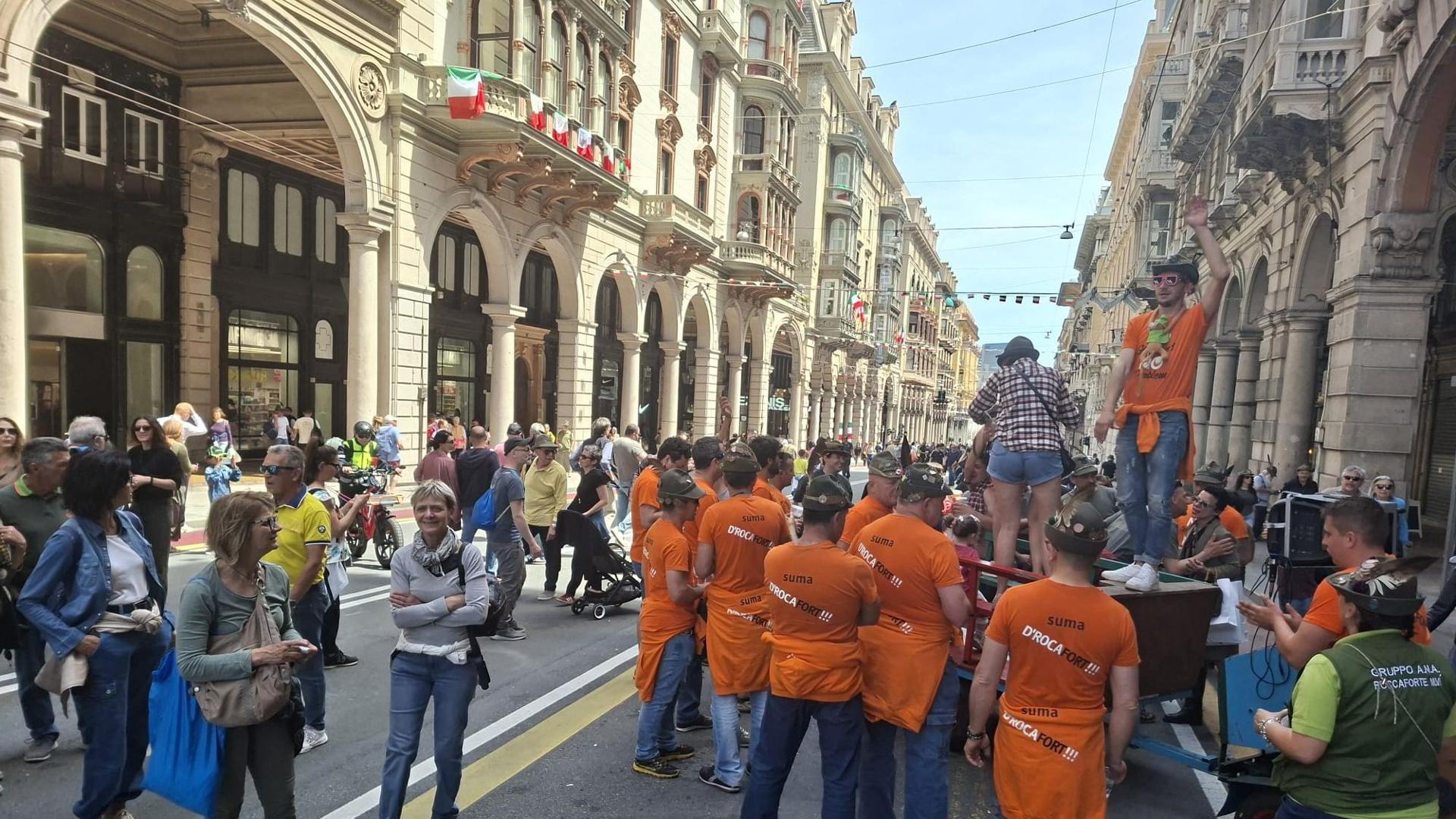Adunata degli alpini a Genova, le foto della seconda giornata