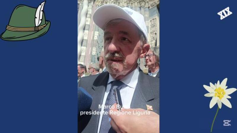 Alpini, Bucci e Salis: "Orgogliosi della città e dell'abbraccio agli alpini"