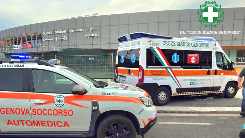 Adunata degli Alpini, ubriaco cade da un muretto al Waterfront
