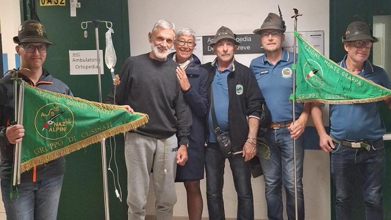“Se il papà non va dagli alpini, gli alpini vanno dal papà”. Il grazie di una genovese alle Penne nere