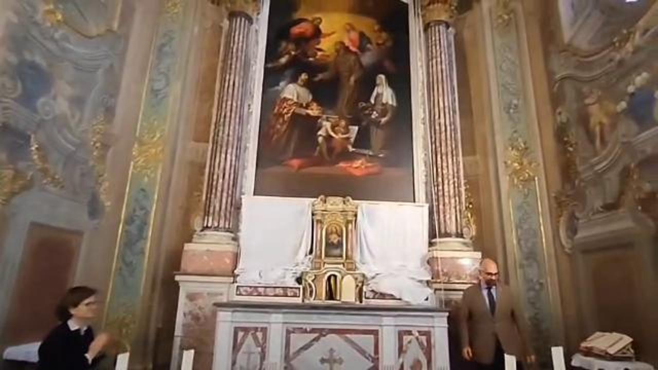 La pala di De Ferrari è stata svelata