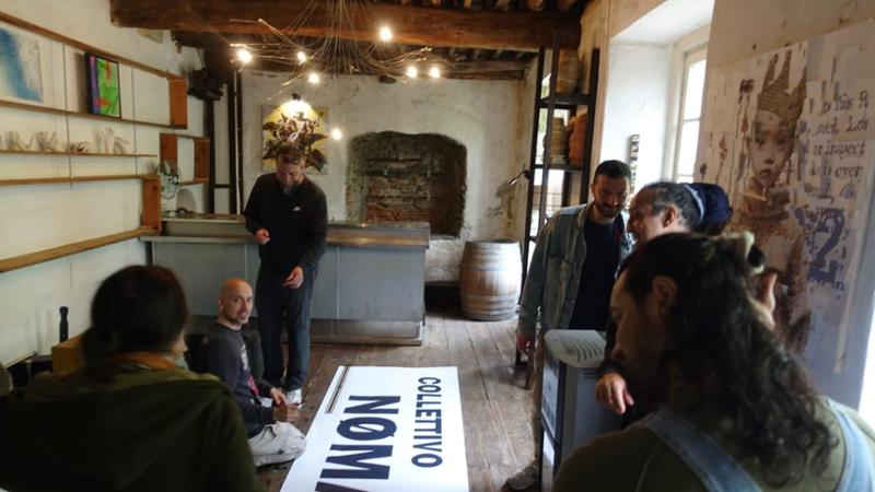 A Mele un collettivo di artisti fa rivivere gli spazi della ex cartiera di Biscaccia
