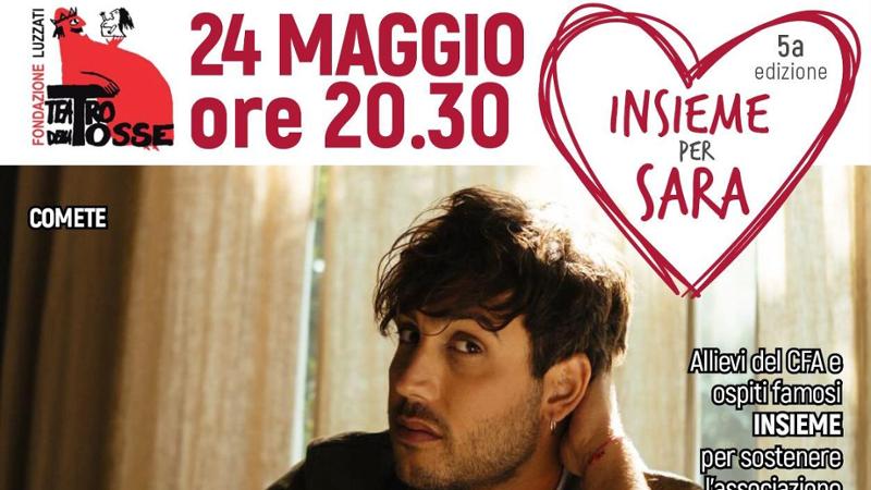 “Insieme per Sara”, spettacolo e solidarietà alla Tosse con Enzo Paci, Comete, Plasma e gli Offbeat