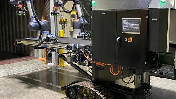 Il robot che svuota i container conquista il gruppo Angelini