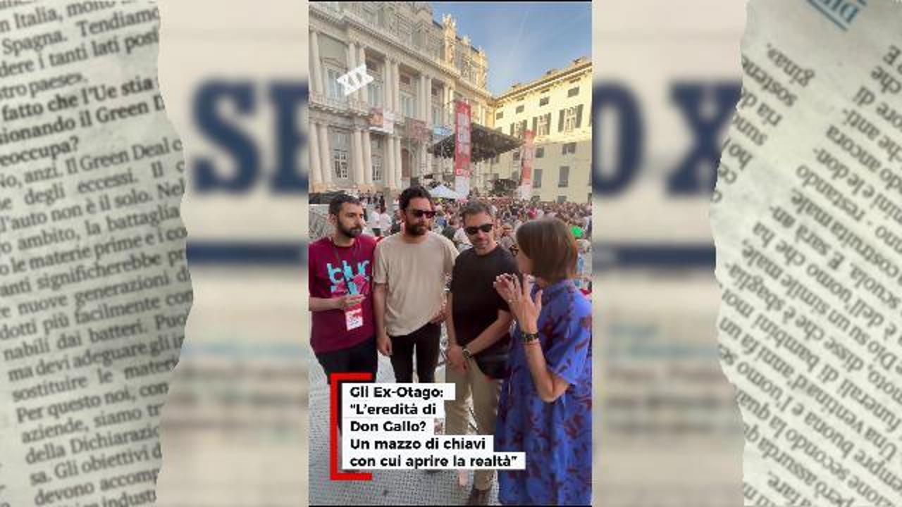 Gli Ex-Otago: "L'eredità di Don Gallo? Un mazzo di chiavi con cui aprire la realtà"