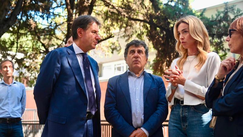Conte a Genova, incontro con Salis: “Primarie? La scelta verrà dopo, ora è il tempo del programma”