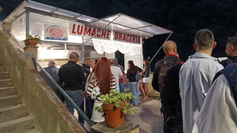 Successo per la Lumacata a Fabbriche, oltre 4 mila presenze